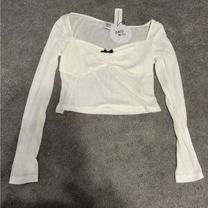 White princess Polly top
